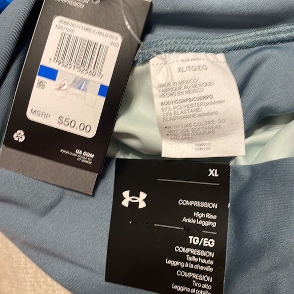 UNDER Armour Leggings Sz XL - Picture 3 of 3